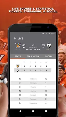 UTRGV Athletics android App screenshot 2